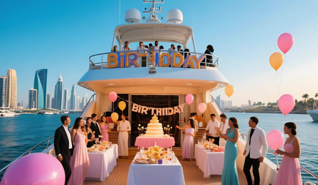 Best Entertainment Ideas for a Birthday Yacht Party in Dubai